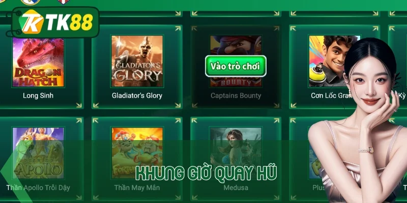 Khung giờ quay hũ